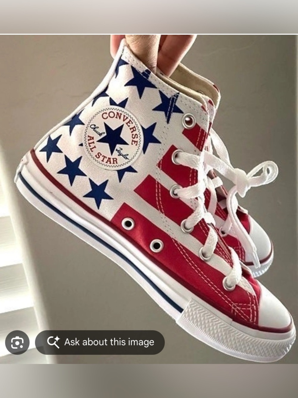 CHUCK TAYLOR ALL STAR HIGH GS 'USA FLAG'